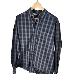 Ariat Pro Series Mens Long Sleeve Plaid Button Down Shirt M M